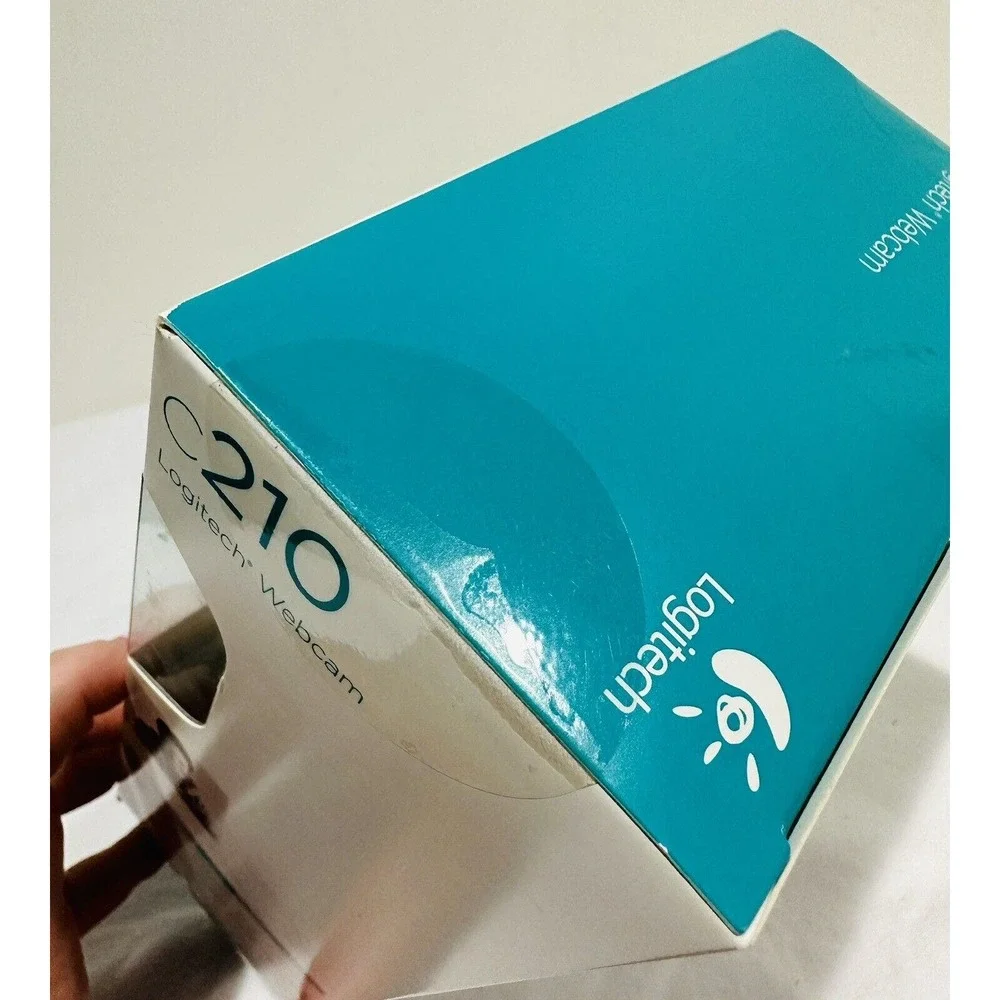 Logitech USB C210 Web Cam Zoom Skype Online Video